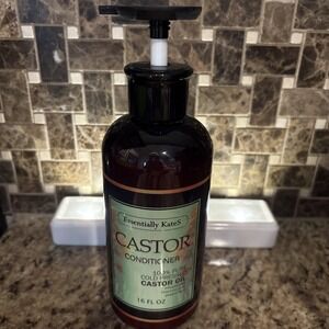 Castor Oil Rosemary Mint Shampoo and Conditioner 16 Fl Oz Set, Pack of 2 - He...